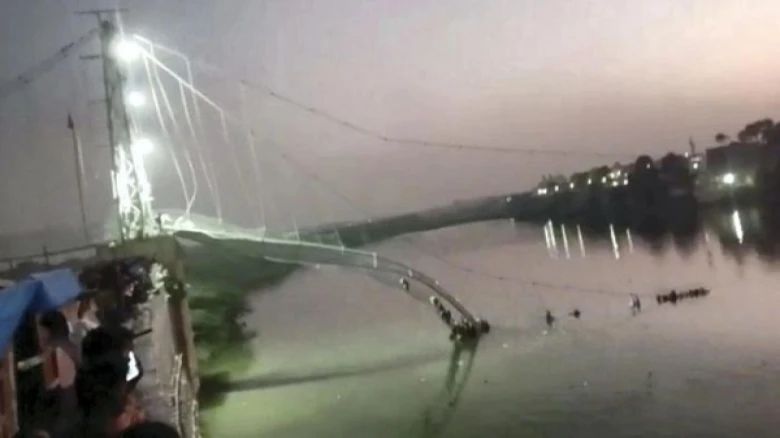 Arrest warrant issued for Jaysukh Patel in connection with the collapse of the Morbi Bridge