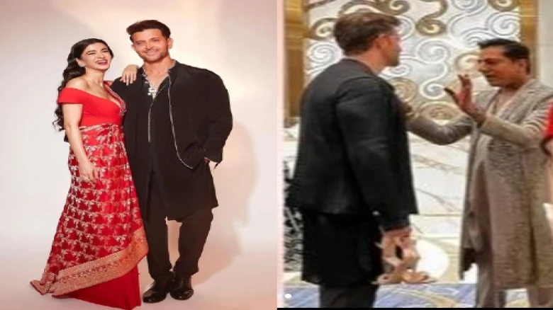 'Boyfriend Goals': Hrithik Roshan holds girlfriend Saba Azad's heels at NMACC event, fans say 'so cute'