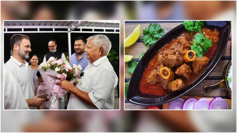 Lalu Prasad Yadav turns chef for Rahul Gandhi, cooks mutton for RaGa