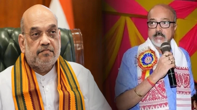Assam BJP leader Ramen Deka meets Amit Shah in Delhi with hopes to contest 2024 LS polls