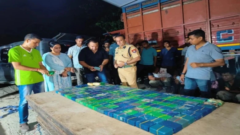 Assam: Six Drug peddlers arrested with worth 18 crores of narcotic substances in Guwahati