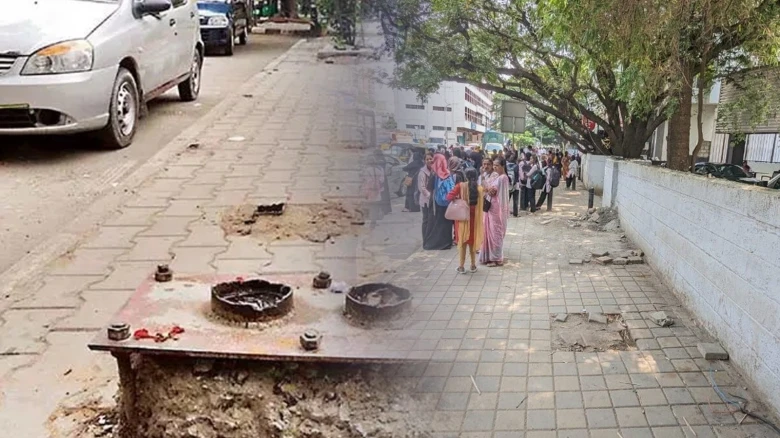 Shocking! Bus stand worth Rs 10 lakh goes missing from busy road