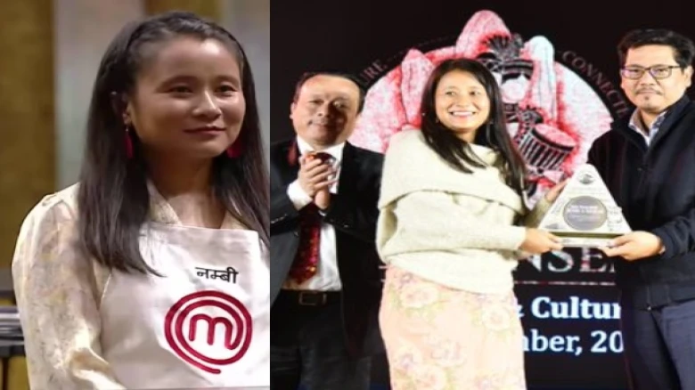 Proud Moment for Meghalaya! India's Semi-finalist at Masterchef India Nambie Jessica Marak honoured as Culinary Genius