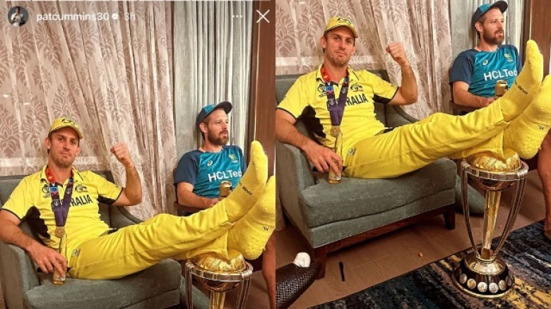 FIR filed against Australian cricketer Mitchell Marsh for disrespecting WC trophy, PM Modi urged to ban him from playing in India