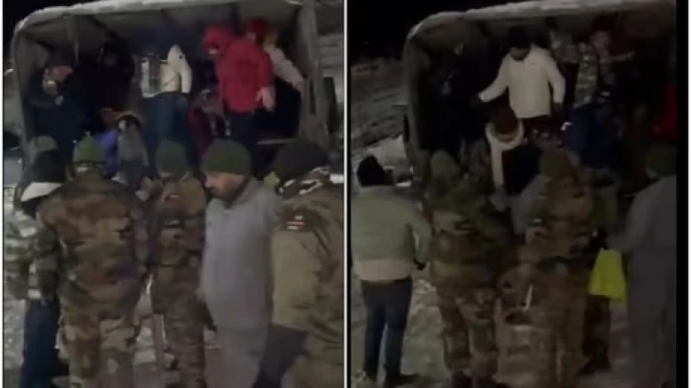 Over 800 tourists stranded due to snowfall in Sikkim rescued by Army
