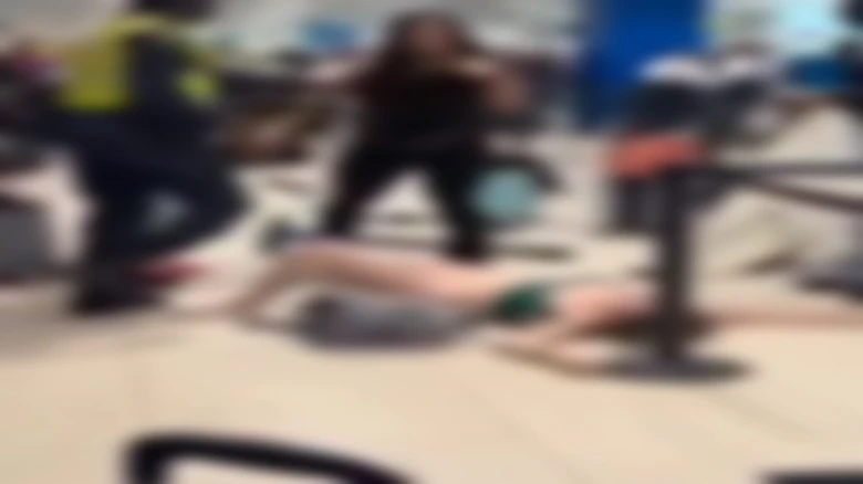 Drugged Woman Strips Naked, Demands S*x At Jamaica Airport, video goes viral