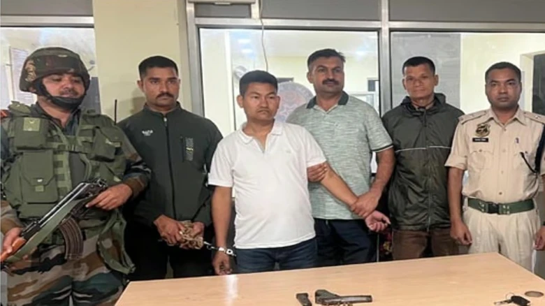 Assam: Former ULFA-I member arrested for illegal weapon trade in Tinsukia