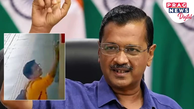 Man Behind Metro Graffiti Targeting Kejriwal Arrested From Bareilly