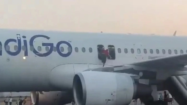 Passengers evacuated via emergency exit after IndiGo flight receives bomb threat