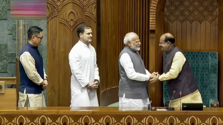 NDA candidate Om Birla elected as Lok Sabha Speaker for second time