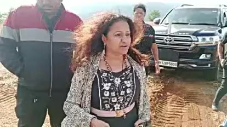 Trainee IAS officer Puja Khedkar's mother detained for brandishing gun