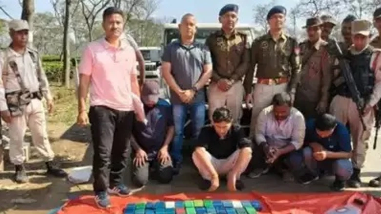 Sivasagar: Police Arrest 4 With 1 kg Of Heroin Worth Rs 5 Crore