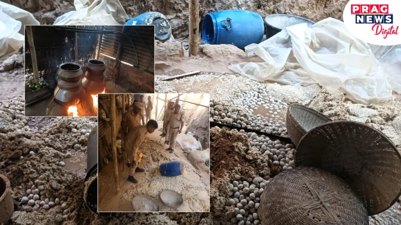Crackdown on Illicit Liquor: Major Seizure in Noonmati Excise Raid