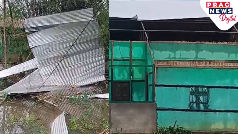 Devastating Storm Wreaks Havoc In Lahowal, Homes And Crops Destroyed