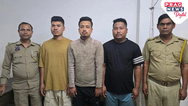 Guwahati Police Arrests Three Manipuri Vehicle Lifters From Tinsukia