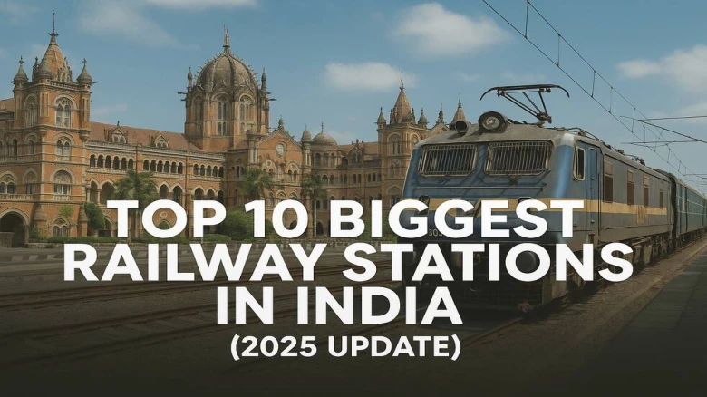 Top 10 Biggest Railway Stations in India (2025 Update)