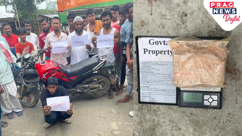 Rupohihat Police Arrests Notorious Drug Peddler, Seizes 10.55 Grams of Drug