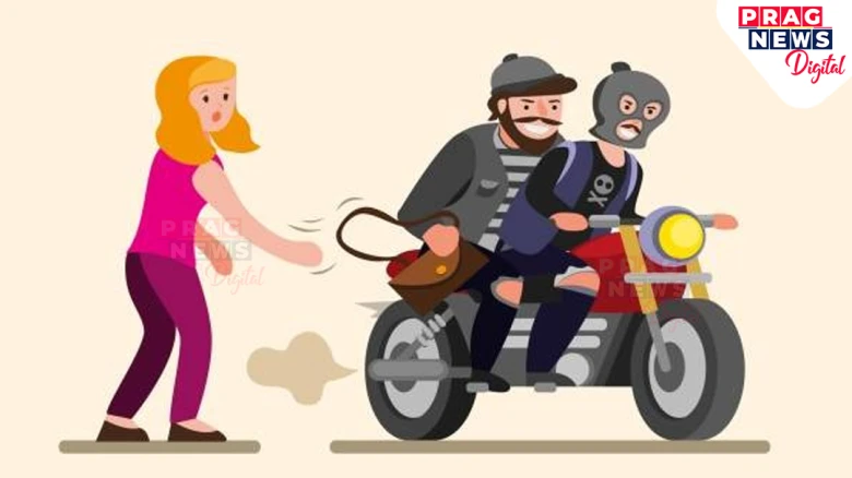 Brave Assam Woman Chases and Catches Scooter Thief in Noonmati