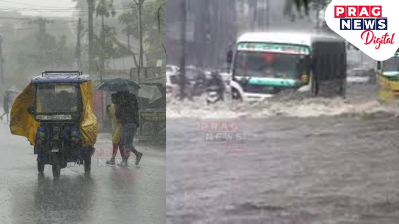 Relentless Rainfall Triggers Flooding and Disruptions Across Guwahati and Assam